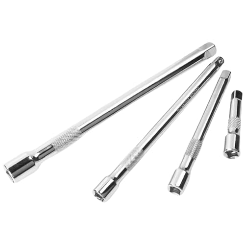4pcs 1/4inch Antriebsverlängerungsstange Set 3/8 Zoll Laufwerke Steckdosenlänger Set Sockel Sockel Adapter Stange Handwerkzeug 4pcs 1/4inch Antriebsverlängerungsstange Set 3/8 Zoll Laufwerke Steckdosenlänger Set Sockel Sockel Adapter Stange Handwerkzeug von Wdbild