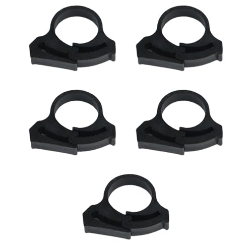 5 Piece Easy Installation Rohrverletzer Für Effiziente Gewächshäuser Und Gartenbewässerungsschläuche Klemmen Wasserschlauchklammern Gartenschlauchrohrklammern Clips von Wdbild
