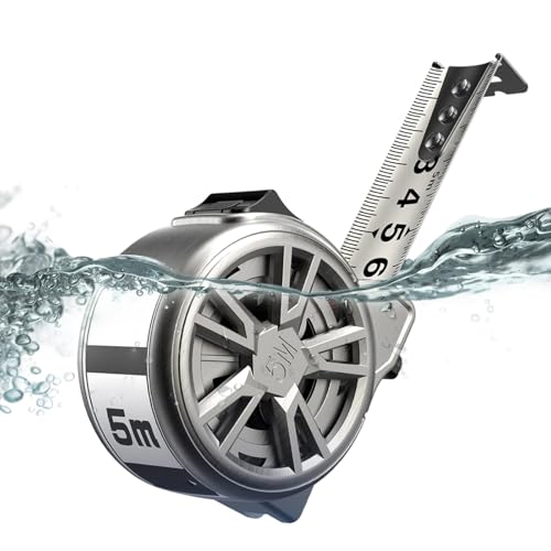 5m Hohles Messband Mit Doppelschloss Und Clip Maß Rostsicherer Metrischer Herrscher Für Die Tragbare Wasserdurchmessung Der Industrie. von Wdbild