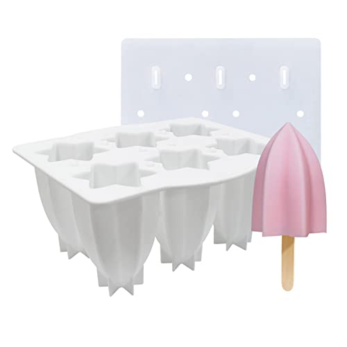 6 CAVITY STAR FROTEFORMED EISMOMMSMORM SILICONSMOPPEISE EISMAKER EISKRAMME FÜR KITION FARTE HAND MACHE 6 CAVITY STAR FROTEFORMED EISMOMMSMORM SILICONSMOPPEISE EISMAKER EISKRAMME FÜR KITION FARTE HAND MACHE von Wdbild
