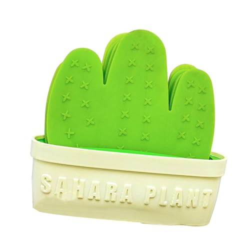 6 Pack Tassen Matten Getränkematten Kaktusform Flexible Untersetzer PVC Harz Textur Für Und Kaffeetische Geeignet von Wdbild