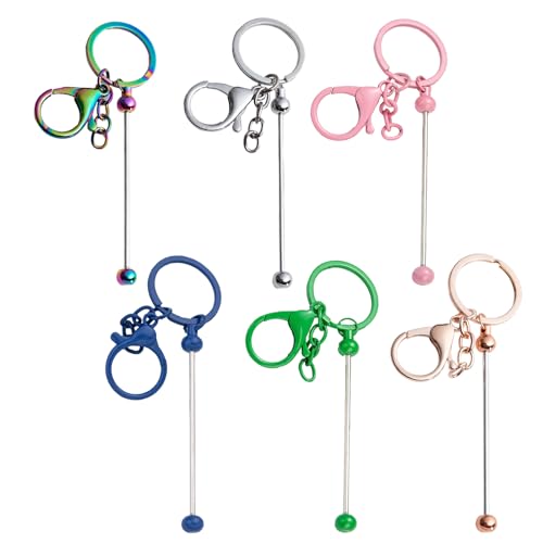 6pcs Farbenfrohe Perlenketten Weihnachts Strumpf Füllstoffe Geschenk Für Kid Student Trendy Accessoire von Wdbild