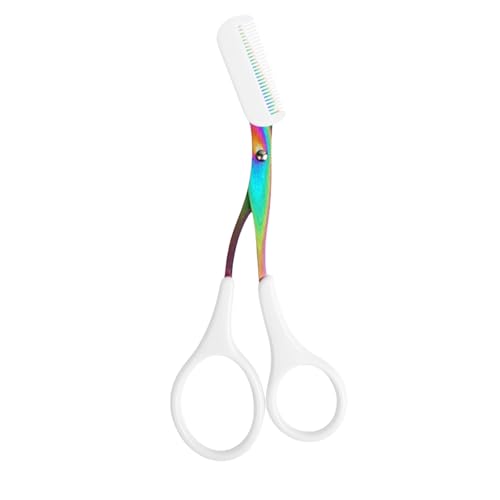Augenbrauenschere Augenbrauenschere Mit Kamm Trimmzubehör Ergonomisch Professioneller Haarentfernung von Wdbild