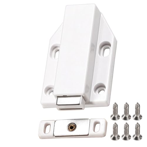 Autoschließende Magnetschrank Riegel Festgelegt Feuchtigkeitsbeständiges Design Easy Installation Push Release Schränke Hardware Set ABS Stahl Schranktür Fänge von Wdbild