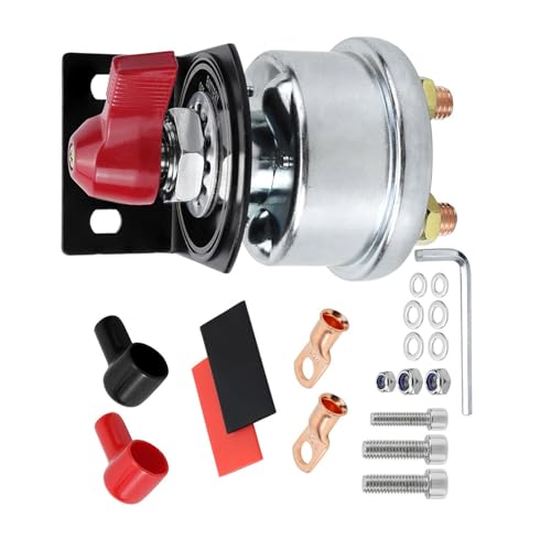Wdbild Batterie Trennschalter 12-48-V Auto Isolator Leistungsisolator Für Autoboot Batterieschalter Abgeschnitten von Wdbild
