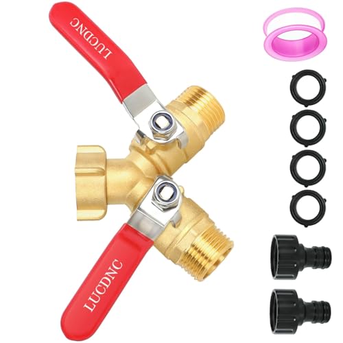 Bidirektionaler Bronze Gartenschlauchverbindungsverbindung Hervorhebt Großen Und Zusätzliche Unterlegscheiben Für Einfache Installation Und Verbessertes Stromverteiler Mit Doppelschlauch Von Bidirektionaler Bronze Gartenschlauchverbindungsverbindung Hervorhebt Großen Und Zusätzliche Unterlegscheiben Für Einfache Installation Und Verbessertes Stromverteiler Mit Doppelschlauch Von von Wdbild