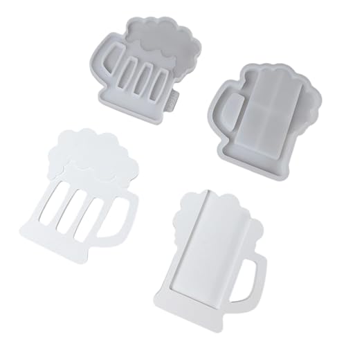 Bierbecher Silikonform Temperaturbeständiger Bierglasform Silikonform Zum Handwerk Von Geldcliphalter Epoxidharzmünzenhalter Kerzenformen von Wdbild