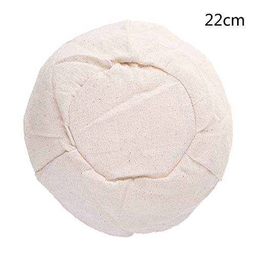 Brotbanneton Proofing Basket Tuch Liner Brotform Proofing Stoff Liner Natural Rattan Backteigkörbe Abdeckung von Wdbild