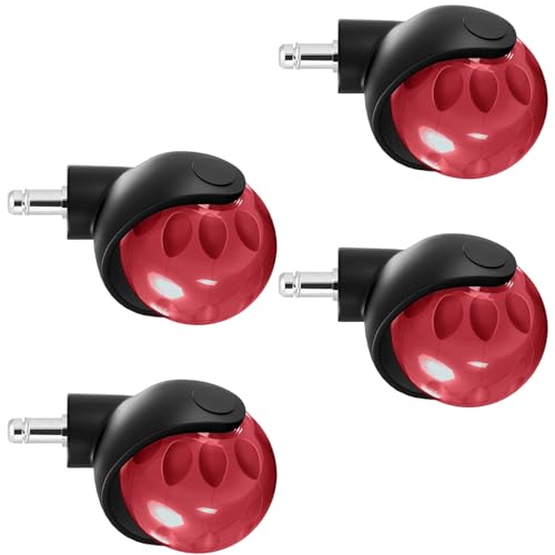 Bürokomputerstuhlräder 360 Grad Schwebungen Roller Heavy Duth Divels Schwebungen Rieße Möbelräder Einfach Zu Installieren Bürorad Für Die Arbeit von Wdbild