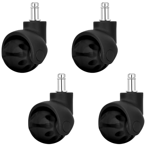 Bürokomputerstuhlräder 360 Grad Schwebungen Roller Heavy Duth Divels Schwebungen Rieße Möbelräder Einfach Zu Installieren Bürorad Für Die Arbeit von Wdbild