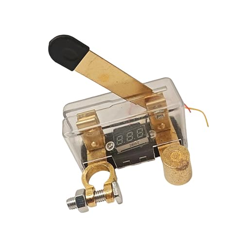 Carine Boat Power Battery Battery Trennen Sie Schalter Für Energieschaltschaltwerkzeug Digitale Indikatoren Sicherheitsabdeckung 12 V 24 V Batterie Trennschalter Switches von Wdbild