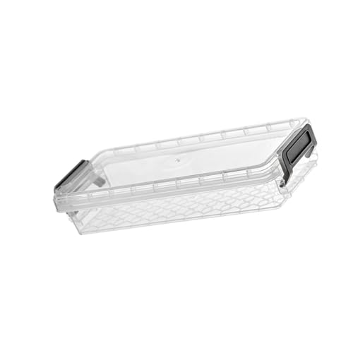 Clear Storage Box Stapelbares Mülleimer Mit Deckel Office School Supplies Für Artikel Organisation Clear Kins Office School Supplies Stapelbares Mülleimer Mit Deckel von Wdbild