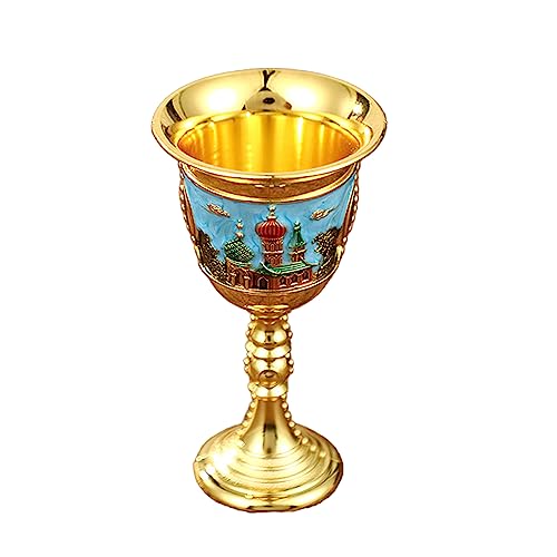 Creative Cocktail Cup Gold Goblet Für Getränke Küche Und Trinkgläser Getränke Cups Metall Goblets Home Party Party von Wdbild
