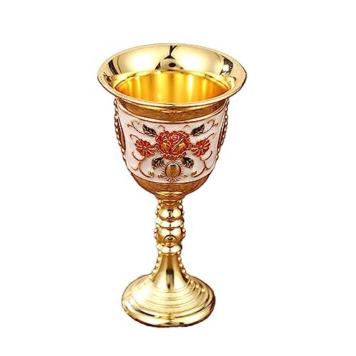 Creative Cocktail Cup Gold Goblet Für Getränke Küche Und Trinkgläser Getränke Cups Metall Goblets Home Party Party von Wdbild