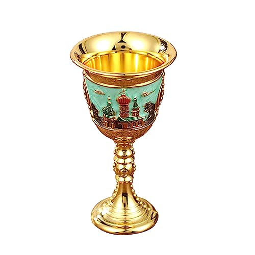 Creative Cocktail Cup Gold Goblet Für Getränke Küche Und Trinkgläser Getränke Cups Metall Goblets Home Party Party von Wdbild