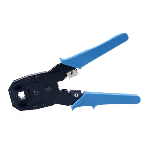Crimper Pliher Für Cat5e/Cat6 Kabel Stahl RJ45/RJ11 Steckverbinder Werkzeug Mit Ergonomischem Modulares Stecker Crimp Werkzeug von Wdbild