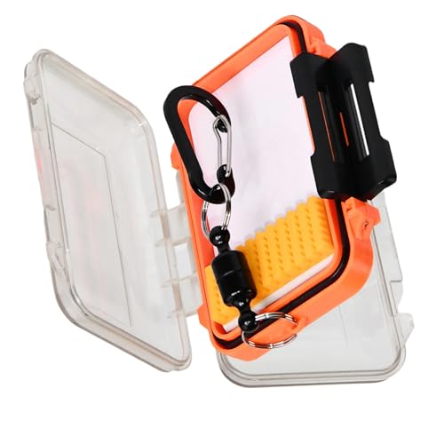 Doppelte Tackle Organisatoren Schwimmer Aufbewahrungsbox Wasserdichte Schwimmende Bobber Indikatoren Hülle Mit Lanyard Multi Kompartiment Wasserfestes Angelgeräte Organisatoren Box Box von Wdbild
