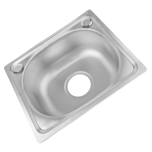 Edelstähle Quadratische Küchenspüle Badezimmer Handwaschbecken Einer Schüssel Teller Waschen Waschbecken Geschirrspülbecken Edelstahl Square Küchenspüle Waschbecken von Wdbild