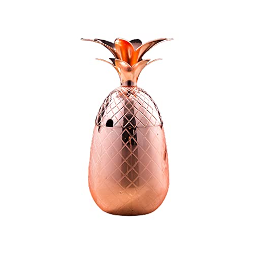 Edelstahlmaterial Ananas Weinbecher Metall Ananasbar Accessoires Für Cocktail Cup Tolle Trinkgeschenke von Wdbild