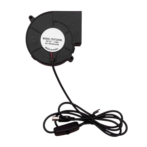 Einstellbare Geschwindigkeit Portable 9733 Blower Cooling Lüfter Für Computer Und Feuer Starter 5V USB Powered Drucker Hausgeräte Computer Kühling Lüfter von Wdbild