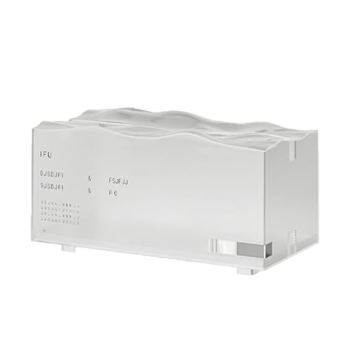 Einstellbare Gewebebox Abdeckung Eleganer Gewebebehälter Easy Access Toilettenrollenbehälter Für Waschraum Küche von Wdbild