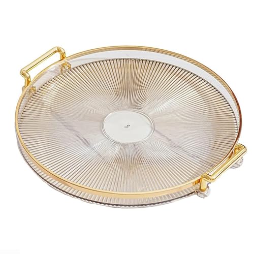 Elegantes Dekoratives Tablett Für Badezimmer Oder Eitelkeitsaufbewahrungsbehörde Mit Griffen Multifunktional Dessert Servierplatte von Wdbild