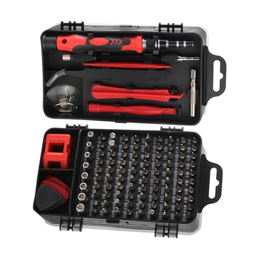 Elektrikerschraubendreher 115pcs Set Magnet Reparaturwerkzeug Mit Gehäuse Austauschbarer Bit Set Elektrisch Elektrikerschraubendreher 115pcs Set Magnet Reparaturwerkzeug Mit Gehäuse Austauschbarer Bit Set Elektrisch von Wdbild