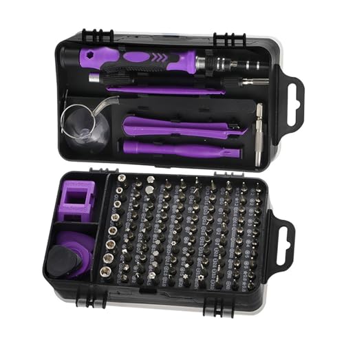 Elektrikerschraubendreher 115pcs Set Magnet Reparaturwerkzeug Mit Gehäuse Austauschbarer Bit Set Elektrisch Elektrikerschraubendreher 115pcs Set Magnet Reparaturwerkzeug Mit Gehäuse Austauschbarer Bit Set Elektrisch von Wdbild