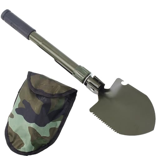 Faltbare Schaufel Mit Schneller Hülle Mit Kohlenstoffstahlblatt Multifunktionales Überlebenswerkzeug Für Die Outdoor Aktivität Multifunktionales Kohlenstoffstahlfaltungsmittel von Wdbild