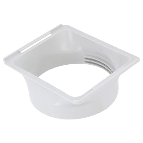 Wdbild Flexibler Tragbares Klimaanlagenfenster Auspuffrohr Rohrschlauchanschluss Quadrat Zum Runden Adapterzubehör Square Zum Runden Adapter von Wdbild