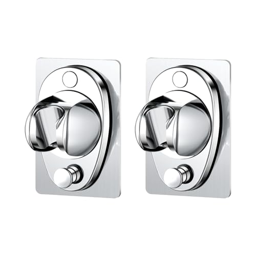 Große Wandmontagekleber Duschkopfhalter Wasserdichtes Und Einstellbares Rack Für Kinderanhängerschwerden Starke Klebstoffdusche von Wdbild