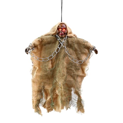 Halloween Hexen Skelett Dekoration Mit Leuchtendem LED Auge Geisterer Hexenhängeverzierung Für Innen Und Außenfeiertagshängeornament Halloween Hexen Skelett Dekoration Mit Leuchtendem LED Auge Geisterer Hexenhängeverzierung Für Innen Und Außenfeiertagshängeornament von Wdbild