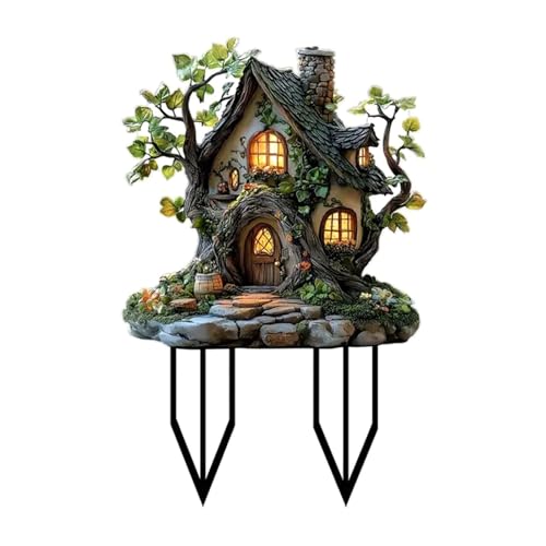 Haltbarkeit Outdoor Eichhörnchen Haus Yard Stake Dekoration Für Hochzeits Hauswärmendwetter Acrylharzen Gartenzaun Dekoratives Schild Haltbarkeit Outdoor Eichhörnchen Haus Yard Stake Dekoration Für Hochzeits Hauswärmendwetter Acrylharzen Gartenzaun Dekoratives Schild von Wdbild