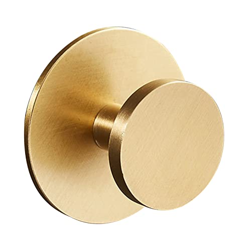 Handtuch Robe Haken Messing Kleber Haken Wandmontierte Kleiderhaken An Der Wand Für Hängende Kleidung Badezimmer Garage Hausmantelhandtuch Für Hängende Kleidung Auf Badezimmer Küche Garage Home von Wdbild
