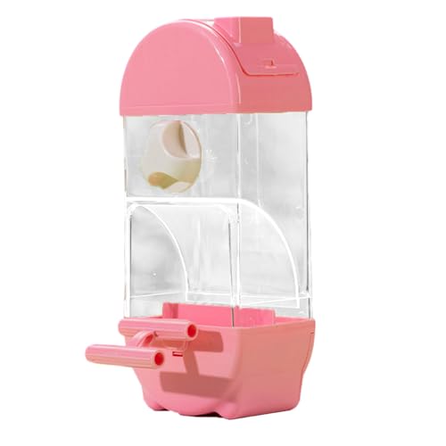 Wdbild Hanging Bird Feeder Mit Klaren Designs Für Die Einfache Überwachung Automatischer Papageien Feeder Food Container Vogelkäfigzubehör Halte Geschlossene Design von Wdbild