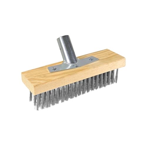 Heavy Duty Stahl Drahtbürste Schrubbende Bürste Zum Schrubben Von Flecken Auf Beton Freien Deck Garage Pool Fugenmasse Patios Moss Entfernung Heavy Duty Stahl Drahtbürste Schrubbende Bürste Zum Schrubben Von Flecken Auf Beton Freien Deck Garage Pool Fugenmasse Patios Moss Entfernung von Wdbild