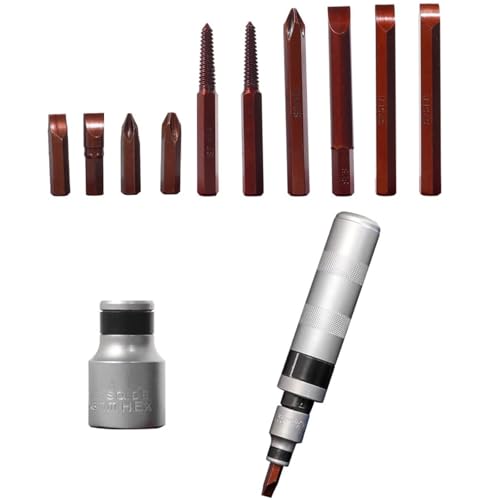 Hochleistungsauswirkungen Auswirkungen Extraktorentferner Werkzeug Kohlenstoffstahlkonstruktion Für Beschlagnahme Schrauben DIYER Projekte Haus Garage Kohlenstoffstahlschraube Entfernung Werkzeug von Wdbild