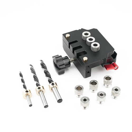 Holzbearbeitung Doweling Jigsdrill Guide Locator Einstellbarer Bohrführer Puncher Locator Für Sichere Gelenkkonstruktion Holzdübel Puncher Holzbearbeitung Doweling Jigsdrill Guide Locator Einstellbarer Bohrführer Puncher Locator Für Sichere Gelenkkonstruktion Holzdübel Puncher von Wdbild