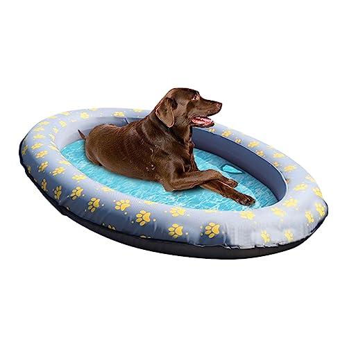 Hund Float Floß Für Pool Lake River & Hundepool Schwimmt Schwimmern Sommerurlaub Liefert Wasser Hängematte Aufblasbar von Wdbild