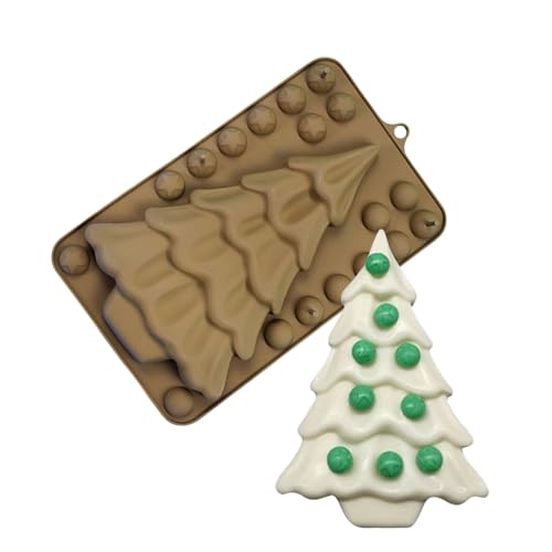 Kreative Silikonschokoladenform Backform Für Weihnachtslecker Urlaubsthema Dessert Backwares Küchenwerkzeug von Wdbild