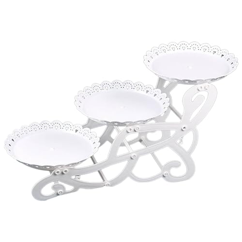 Kuchenstand Geburtstagstorte Rack 3 Tiers Cupcake Displayhalter Snacks Fruchtplatte Hochzeitsfeier Fach Dessert Tischdekoration von Wdbild