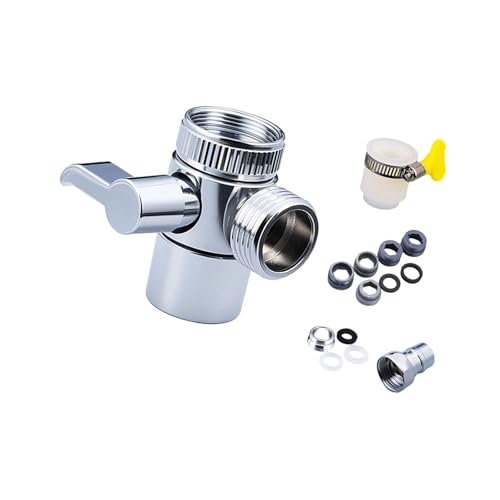 Küchenspüle Splitter Wasser Ventile Tap Stecker Wasserhahnadapter Für Gartenschlauch Waschen Dauerhafte Diverter Ventile von Wdbild
