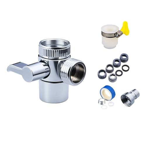 Küchenspüle Splitter Wasser Ventile Tap Stecker Wasserhahnadapter Für Gartenschlauch Waschen Dauerhafte Diverter Ventile von Wdbild