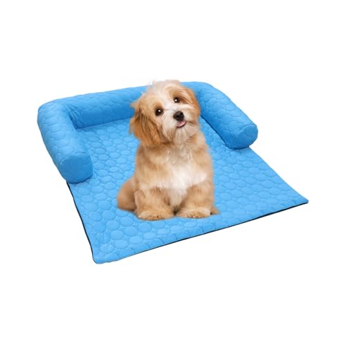 Kühlung Katzenbett Weiche Große Haustierkissen Kissen Für Heiße Saison Schlafkissen Sofa Matte Hundeiseide von Wdbild