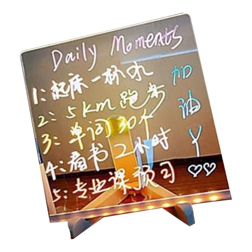 LED Acryl Message Board Klares Acrylschild Glühen Memoboard Illumined Zeichnung Für Home Office Cafe Restaurant Leuchte Skizze LED Acryl Message Board Klares Acrylschild Glühen Memoboard Illumined Zeichnung Für Home Office Cafe Restaurant Leuchte Skizze von Wdbild