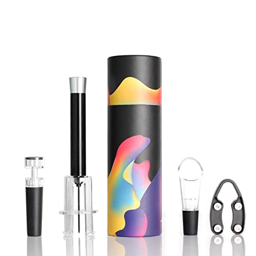 Luftdruckpumpenweinöffner Set Pumpenflasche Öffner Nadel Weinflasche Cork Remover Weinzubehör Korkentferner von Wdbild