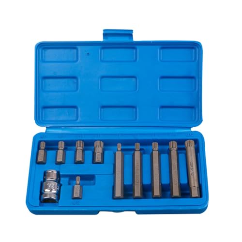 Mehrzweck 11PC Stahlwerkzeugsatz Set Praktische Speicherhülle Genauigkeit Erde Für Enge Raummultifunktionale Werkzeugkits von Wdbild