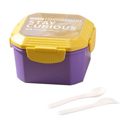 Mehrzweck Lunchbox Für Erwachsene Mit Einer Großen Salatschale Mit Und Lecksicheren Designs Und Mikrowellen Sicheres Zubehör Mehrzweck Lunchbox Für Erwachsene Mit Einer Großen Salatschale Mit Und Lecksicheren Designs Und Mikrowellen Sicheres Zubehör von Wdbild