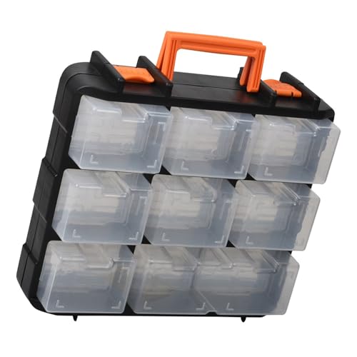 Multifunktionale Tool Organisatoren Speicherbox Mit Einstellbaren Abschnitten Ideal Zum Speichern Von Verbindungselementen Und Kleinem Zubehör Professioneller Reparatur Toolbox von Wdbild