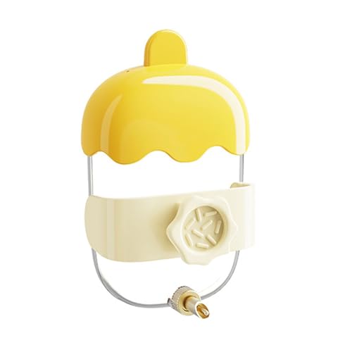 Wdbild Nonspill Vogelwasserfutterleiter Mit Lecksicherem Design 360 Ml/12 Unzen Klare Wasserflasche Für Sittiche Lovebirds Haustier Automatischer Vogelwasserfuttermittel von Wdbild